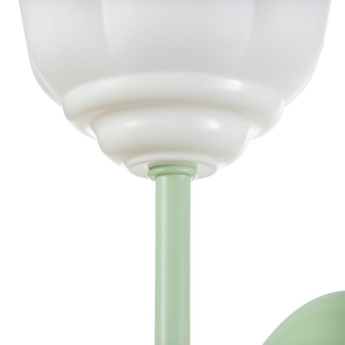 Бра "Онлайн" (цвет.) 1х15Вт Е27 МОДЕЛЬ:BR 02088 мятный 10,5х15х27см