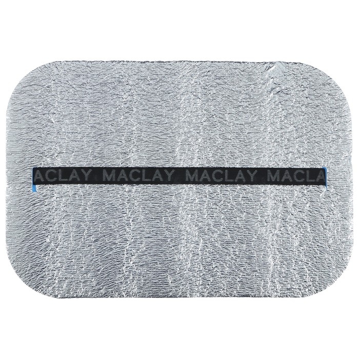 Сидушка туристическая на резинке maclay, с фольгой, 25 мм