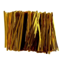 Клип-лента, набор 500 шт., длина 1 шт. — 8 см, цвет золотой Клип-лента, набор 500 шт., длина 1 шт. — 8 см, цвет золотой