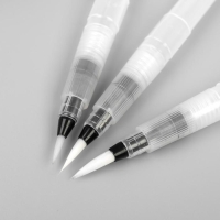 Набор кистей для туши и краски набор 3 шт размер 1,2 см, 1,5 см, 1,8 см 15,5х2 см