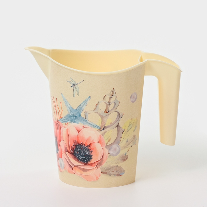 Кувшин &laquo;Деко. Маки&raquo;, пластиковый,1 л