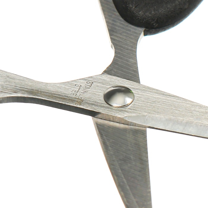 Ножницы канцелярские 11,7см Офис пластиковые ручки, европодвес Ножницы канцелярские 11,7см Офис пластиковые ручки, европодвес