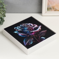 Фотоальбом на 100 фото 10х15 см "Роза в неоновых лучах" дерево, блеск 4х22,5х21,5 см Фотоальбом на 100 фото 10х15 см "Роза в неоновых лучах" дерево, блеск 4х22,5х21,5 см