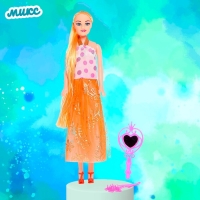 Кукла-модель «Оля» в платье, с аксессуарами, МИКС Кукла-модель «Оля» в платье, с аксессуарами, МИКС