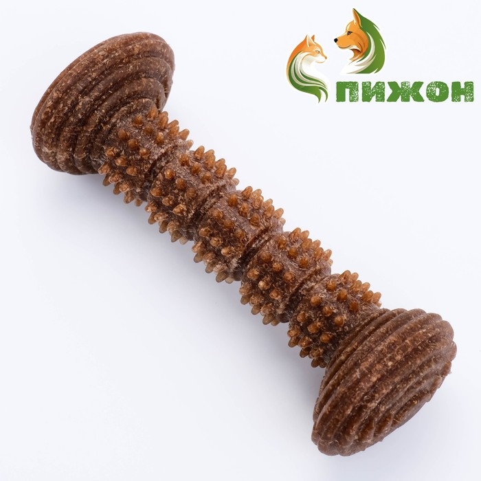 Игрушка для собак Игрушка для собак "Палка", TPR+Бамбук, массажная, 14,2 х 5,2 см