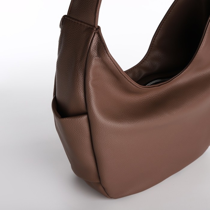 Сумка женская TEXTURA, мешок, большой размер, цвет коричневый Сумка женская TEXTURA, мешок, большой размер, цвет коричневый