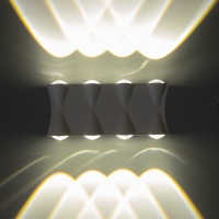 Светильник "Бисо" 8хLED 8Вт 4000К IP66 белый 19х4,5х8 см Светильник "Бисо" 8хLED 8Вт 4000К IP66 белый 19х4,5х8 см