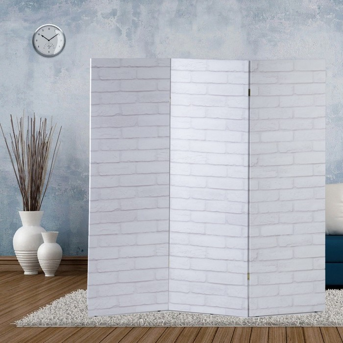 Ширма "Кирпичная стена", 150 х 160 см