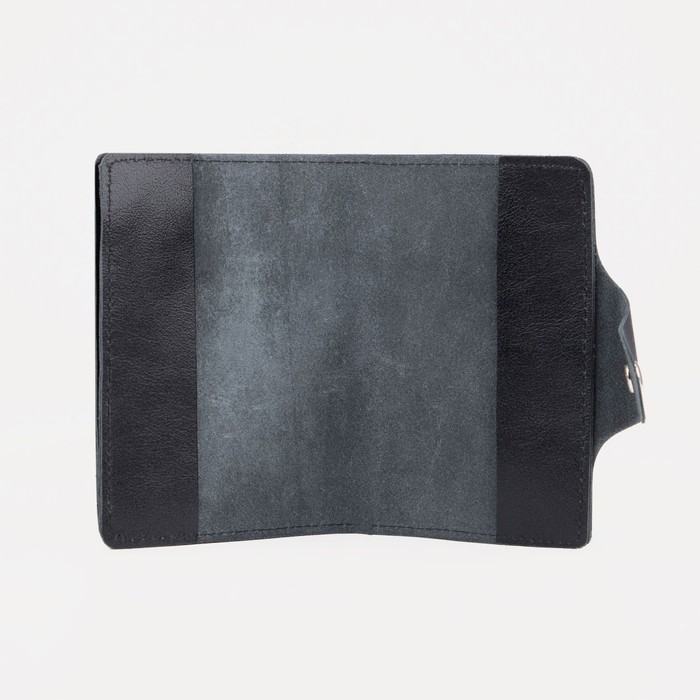 Обложка для автодокументов и паспорта TEXTURA, цвет чёрный Обложка для автодокументов и паспорта TEXTURA, цвет чёрный