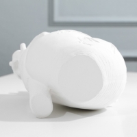 Ваза для цветов &laquo;Сердце&raquo;, белое, 3 х 9 х 20 см.