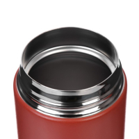 Термос, 350 мл, Мини Traveler, сохраняет тепло 8 ч, 6.5 х 16.5 см, красный