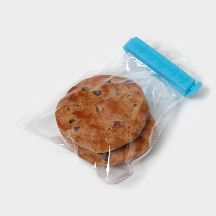 Зажимы для пакетов Доляна, 7,5 см, 10 шт, цвет МИКС Зажимы для пакетов Доляна, 7,5 см, 10 шт, цвет МИКС