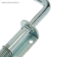 Задвижка дверная ЗД-10, покрытие цинк, 10 шт Задвижка дверная ЗД-10, покрытие цинк, 10 шт