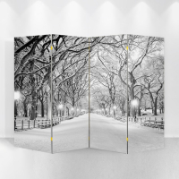 Ширма "Зимний парк", 200 х 160 см