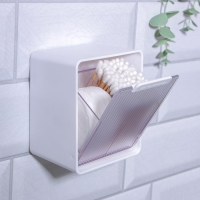 Органайзер для хранения, подвесной, 2 секции, 9,2 &times; 7 &times; 10,7 см, цвет МИКС