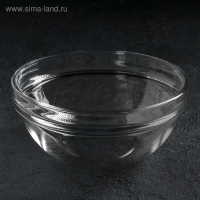 Салатник стеклянный «Удобное хранение», 1,1 л, d=17 см, штабелируемый Салатник стеклянный «Удобное хранение», 1,1 л, d=17 см, штабелируемый