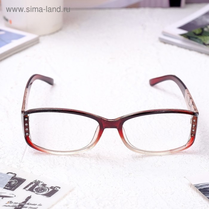 Готовые очки Восток 6621, цвет бордовый, +0,75 Готовые очки Восток 6621, цвет бордовый, +0,75