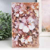 Сейф-книга дерево кожзам "Цветник. Ретро" 21х13х5 см Сейф-книга дерево кожзам "Цветник. Ретро" 21х13х5 см