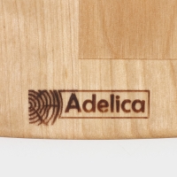 Подарочный набор посуды Adelica &laquo;Новогодний олень&raquo;, менажница ёлка 22&times;18 см, тарелка 22&times;20 см, берёза