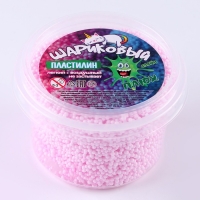 Шариковый пластилин, контейнер 100 мл, МИКС