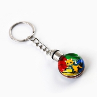 Брелок для ключей с фонариком &laquo;Кот&raquo;, 4 х 2 см