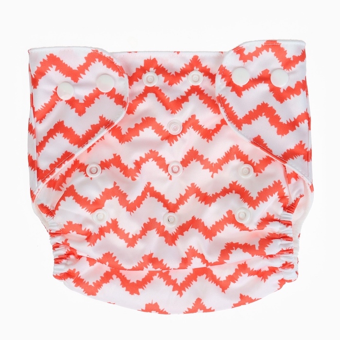 Набор многоразовых подгузников &laquo;Зигзаг&raquo; 3-15 кг, с вкладышами