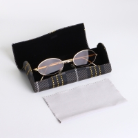 Футляр для очков на магните, длина 16 см, цвет чёрный Футляр для очков на магните, длина 16 см, цвет чёрный