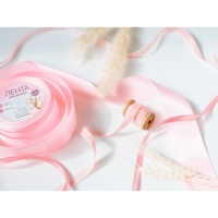 Лента атласная, 40 мм × 23 ± 1 м, цвет розовый №04 Лента атласная, 40 мм × 23 ± 1 м, цвет розовый №04