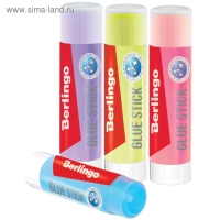 Клей-карандаш PVP 15 г Berlingo Aqua, цветной Клей-карандаш PVP 15 г Berlingo Aqua, цветной