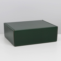 Коробка подарочная складная, упаковка, &laquo;Изумрудная&raquo;, 27 х 21 х 9 см