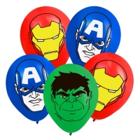 Шар воздушный "Супер-герои",12 дюйм, латексный, 25 штук, Мстители