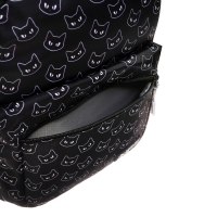 Рюкзак школьный, с эргономичной спинкой, 39х27х16, Seventeen, универсальный, чёрный Рюкзак школьный, с эргономичной спинкой, 39х27х16, Seventeen, универсальный, чёрный