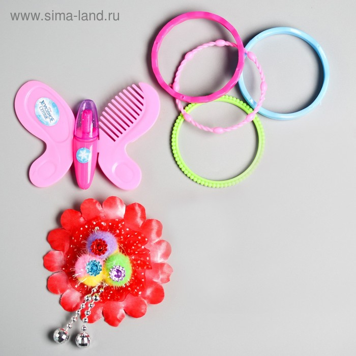 Набор парикмахера в сумке, МИКС Набор парикмахера в сумке, МИКС "Анна и Эльза", Холодное сердце