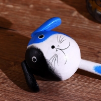 Сувенирный музыкальный инструмент Маракас "Пёсик" дерево 22 см Сувенирный музыкальный инструмент Маракас "Пёсик" дерево 22 см