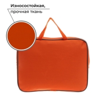 Папка для труда А4 на молнии текстиль 70мм 350 х 270 &laquo;1 сентября: Кот&raquo;