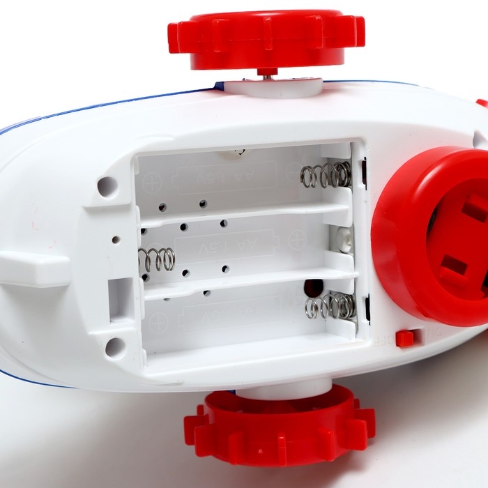 Катер &laquo;Морячок&raquo;, свет, звук, на батарейках