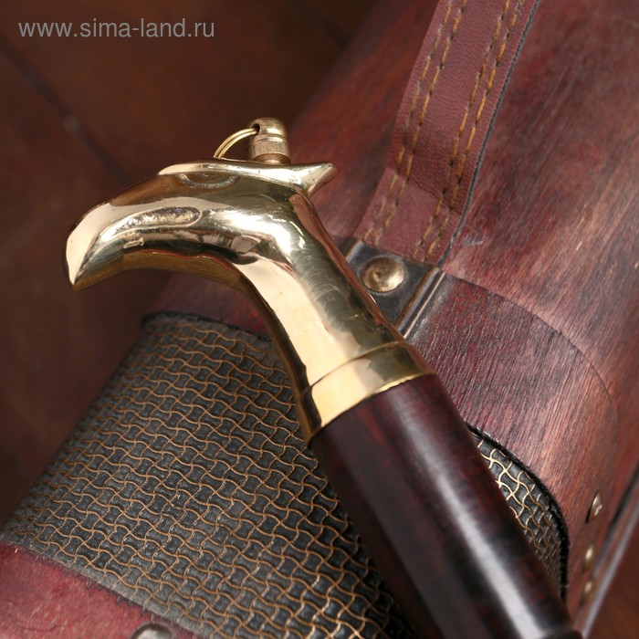 Ложка для обуви Ложка для обуви "Орёл" дерево, латунь 50х5,5х2,5 см