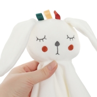 Комфортер - игрушка «Зайка Бонни», погремушка, прорезыватель, цвет белый, Крошка Я Комфортер - игрушка «Зайка Бонни», погремушка, прорезыватель, цвет белый, Крошка Я