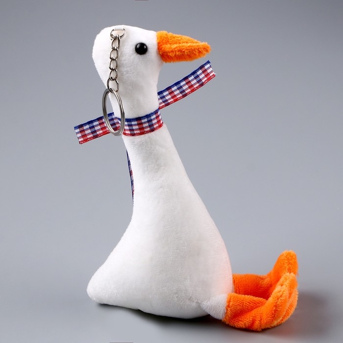 Мягкая игрушка &laquo;Гусёнок&raquo;, на брелоке, цвета МИКС