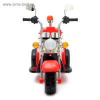 Электромобиль &laquo;Чоппер&raquo;, цвет красный