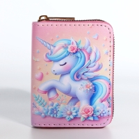 Кошелёк на молнии, цвет розовый Кошелёк на молнии, цвет розовый