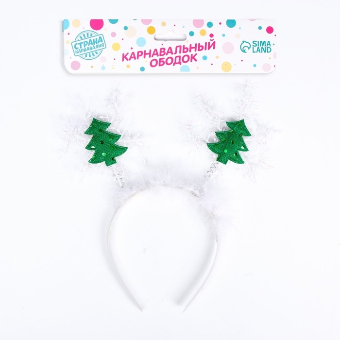 Карнавальный ободок «Снежинка с ёлочками» Карнавальный ободок «Снежинка с ёлочками»