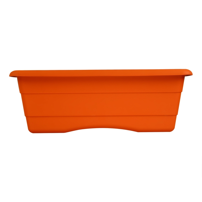 Ящик для цветов, 48 &times; 22 &times; 17 см, 10 л, цвет терракот