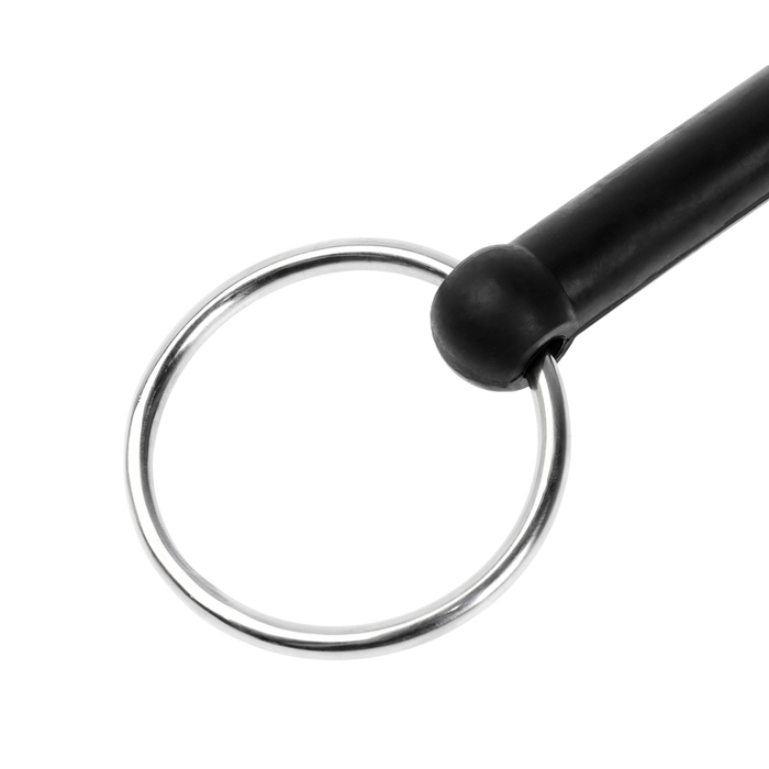 Удило для лошади с цельным грызлом, расстояние между кольцами 140 мм Удило для лошади с цельным грызлом, расстояние между кольцами 140 мм