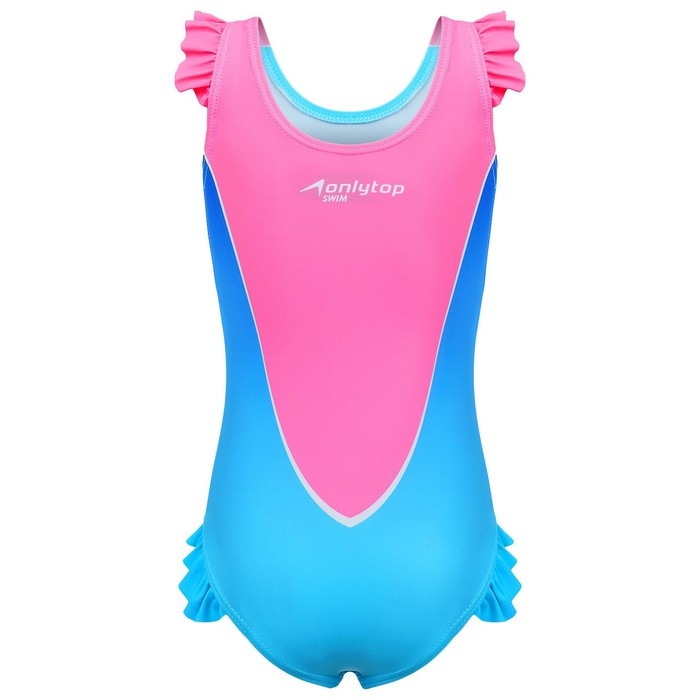 Купальник для девочек + шапочка ONLYTOP, р. 32, рост 122 см, обхват 46-52 см Купальник для девочек + шапочка ONLYTOP, р. 32, рост 122 см, обхват 46-52 см