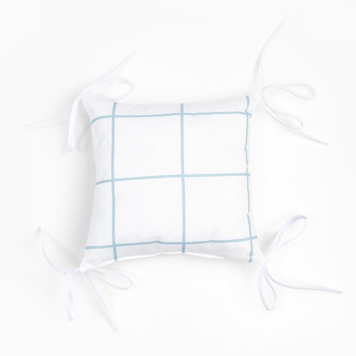 Бортики в кроватку Крошка Я &laquo;Морские друзья&raquo; (60х42см- 2шт, 30х42см- 4шт,30х30см- 4шт),100% хлопок