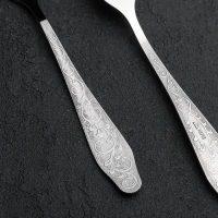 Вилка столовая «Дубрава», длина 19,5 см, толщина 2 мм, цвет серебряный Вилка столовая «Дубрава», длина 19,5 см, толщина 2 мм, цвет серебряный