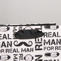 Пакет подарочный ламинированный вертикальный, упаковка, &laquo;С характером&raquo;, MS 18 х 23 х 10 см