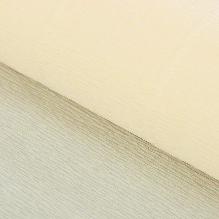 Бумага для упаковок и поделок, гофрированная, слоновая кость, бежевая, однотонная, двусторонняя, рулон 1 шт., 0,5 х 2,5 м Бумага для упаковок и поделок, гофрированная, слоновая кость, бежевая, однотонная, двусторонняя, рулон 1 шт., 0,5 х 2,5 м