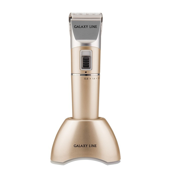 Машинка для стрижки Galaxy LINE GL 4158, 12 Вт, АКБ, 4 насадки, керамические лезвия Машинка для стрижки Galaxy LINE GL 4158, 12 Вт, АКБ, 4 насадки, керамические лезвия